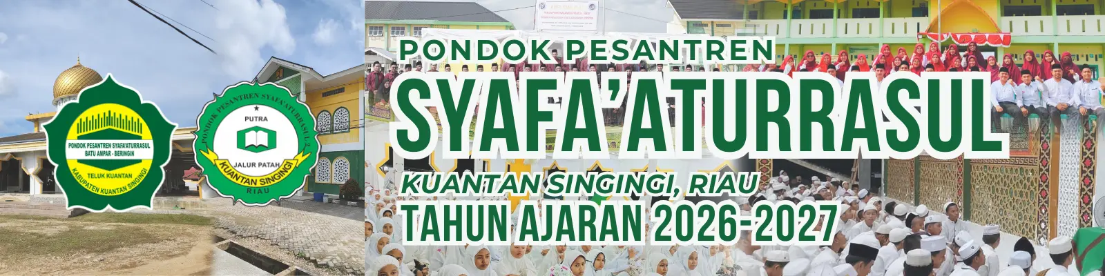 Header Pondok Pesantren Syafa'aturrasul